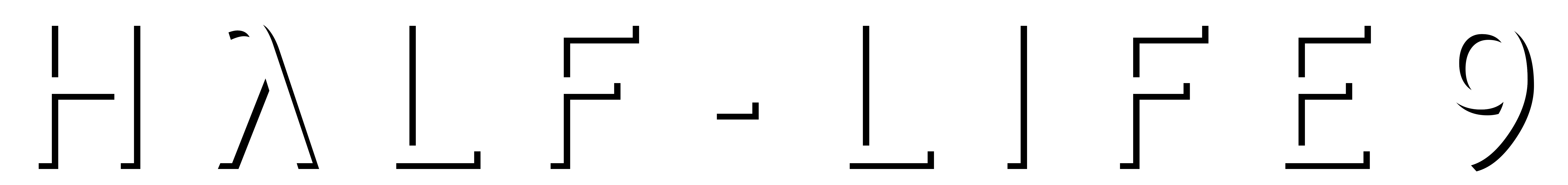 HALF-LIFE 9